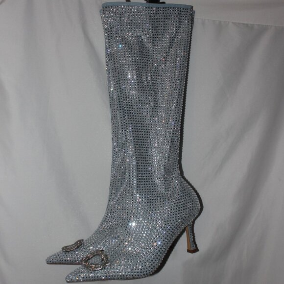 NEW Azalea Wang Confection Boots Size 8.5 - Picture 6 of 9